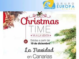 OFERTAS CHRISTMAS TIME EN ISLAS CANARIAS
